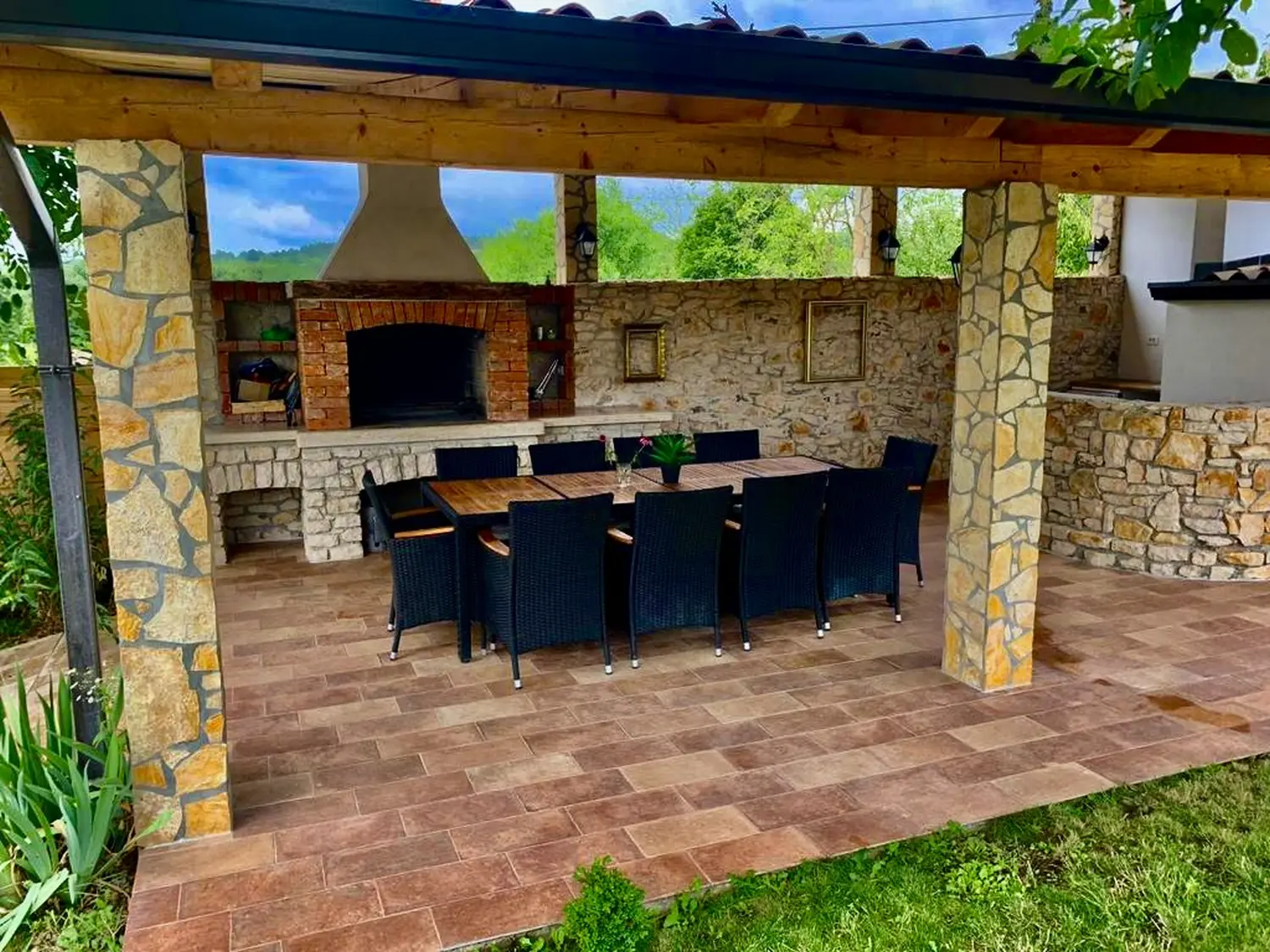 Ferienhaus im Außenbereich von Paradise